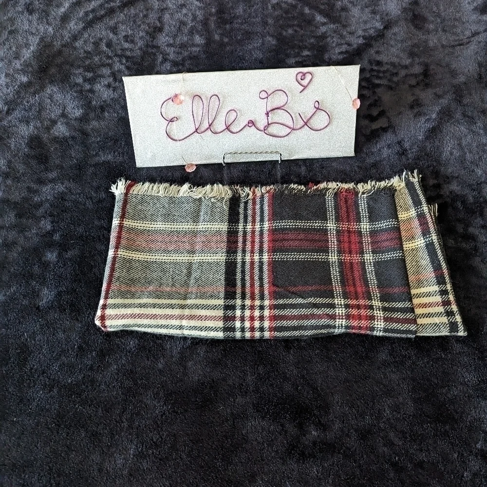 Plaid Scarf